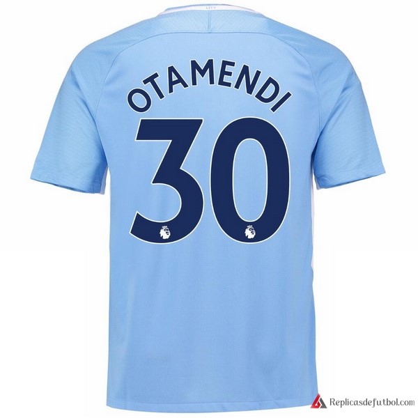 Camiseta Manchester City Primera equipación Otamendi 2017-2018
